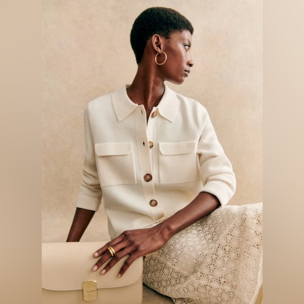 Sezane Betty Cardigan, Size S